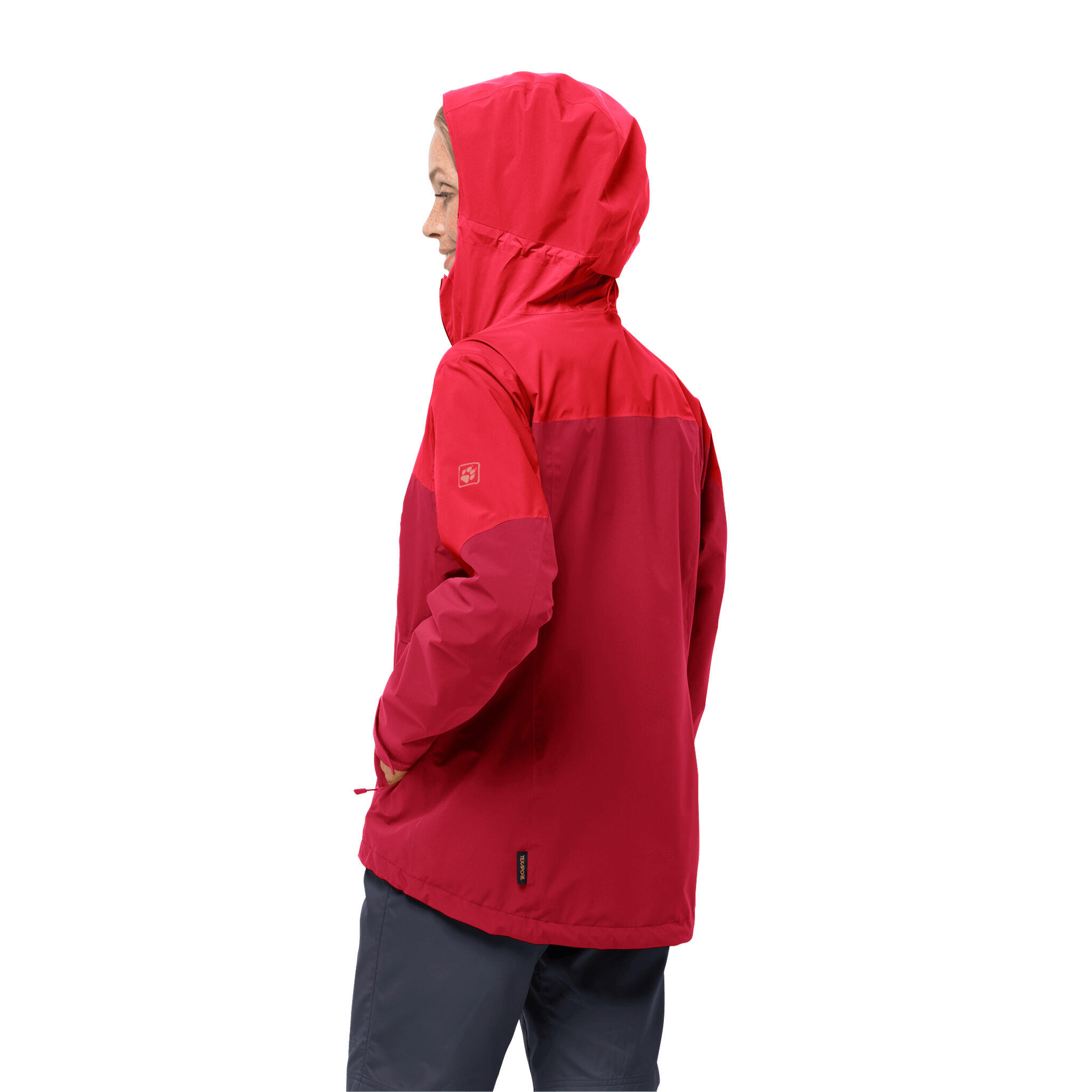Giacca impermeabile da donna Jack Wolfskin Go Hike 2/5