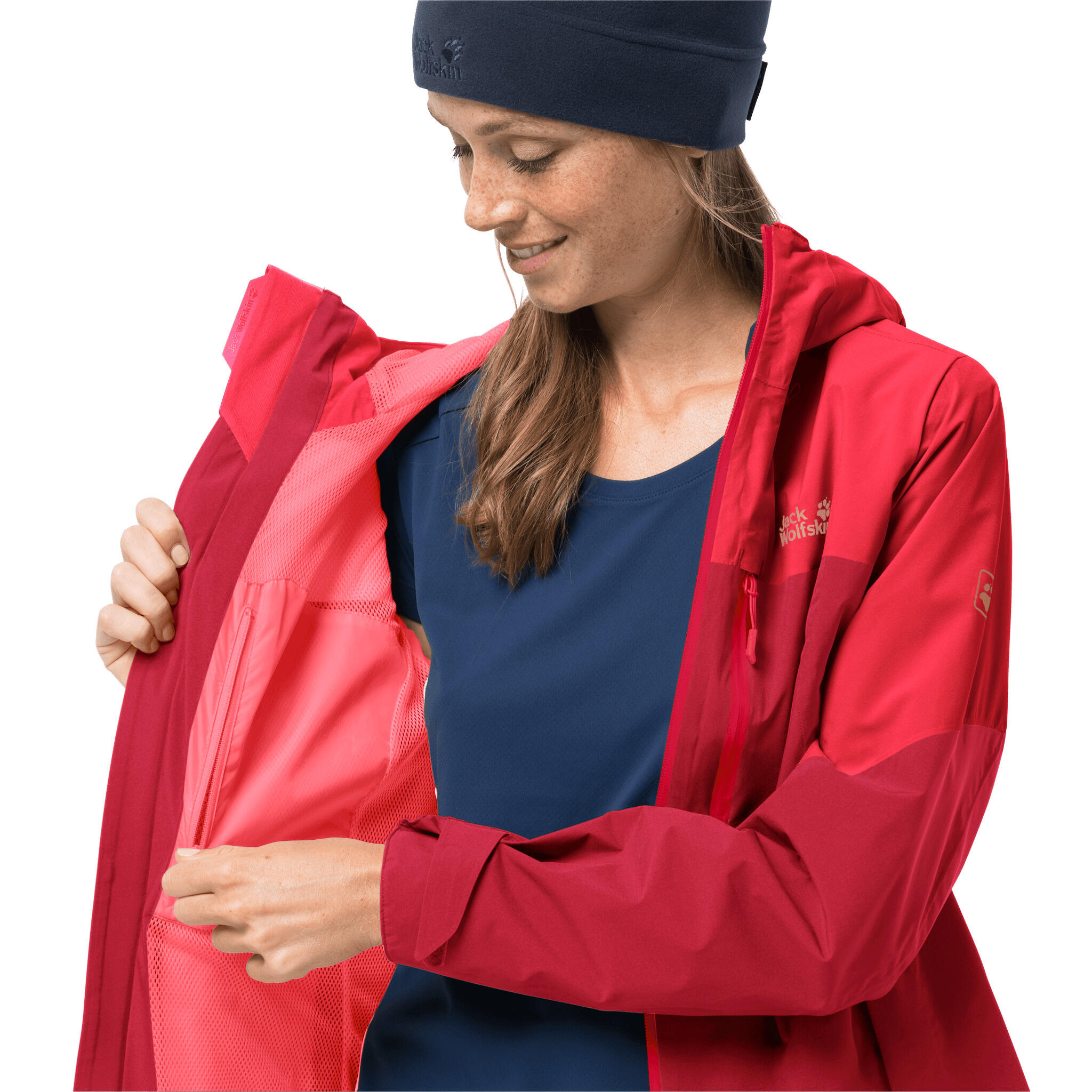 Giacca impermeabile da donna Jack Wolfskin Go Hike 5/5