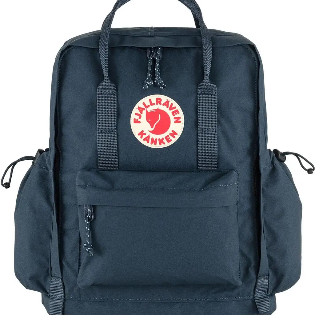Fjällräven Kånken Outlong Backpack - Navy, 18L