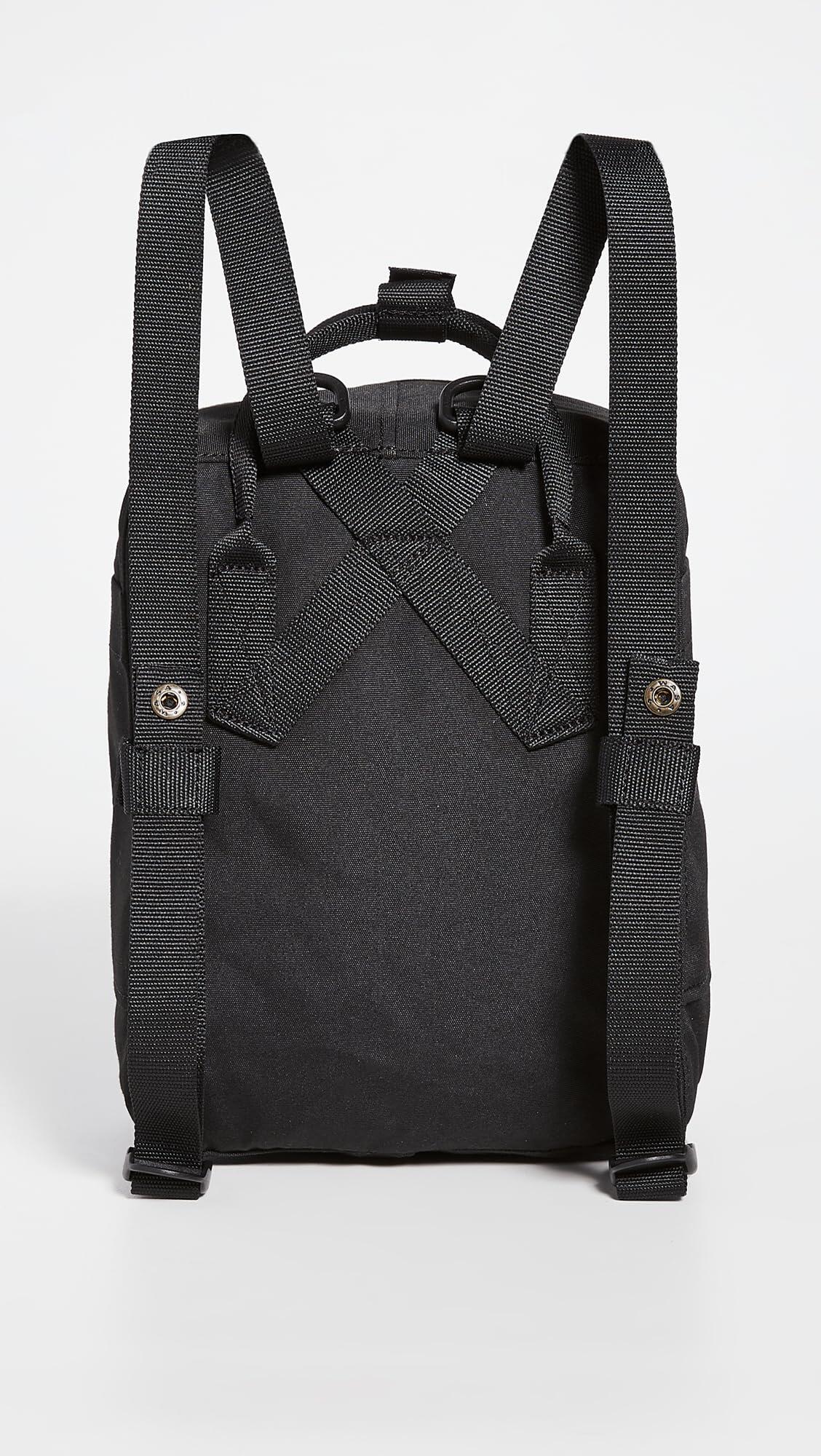 Fjällräven Re-Kånken Mini, Sac à dos Unisex, Noir, 29 x 20 x 13 cm 4/6