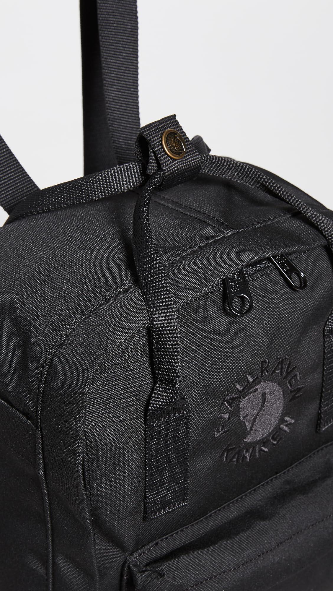 Fjällräven Re-Kånken Mini, Sac à dos Unisex, Noir, 29 x 20 x 13 cm 5/6