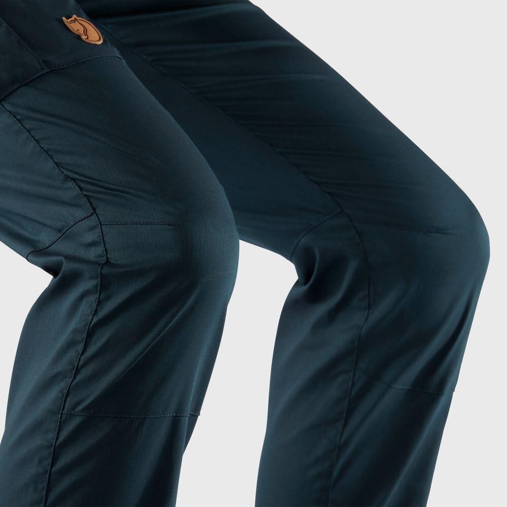 Fjällräven Karla Lite Pantaloni Sportivi Donna - Blu Scuro, Taglia 48 5/6