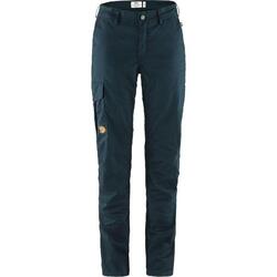 Fjällräven Karla Lite Pantalon de Sport pour Femme - Bleu Marine, Taille 48