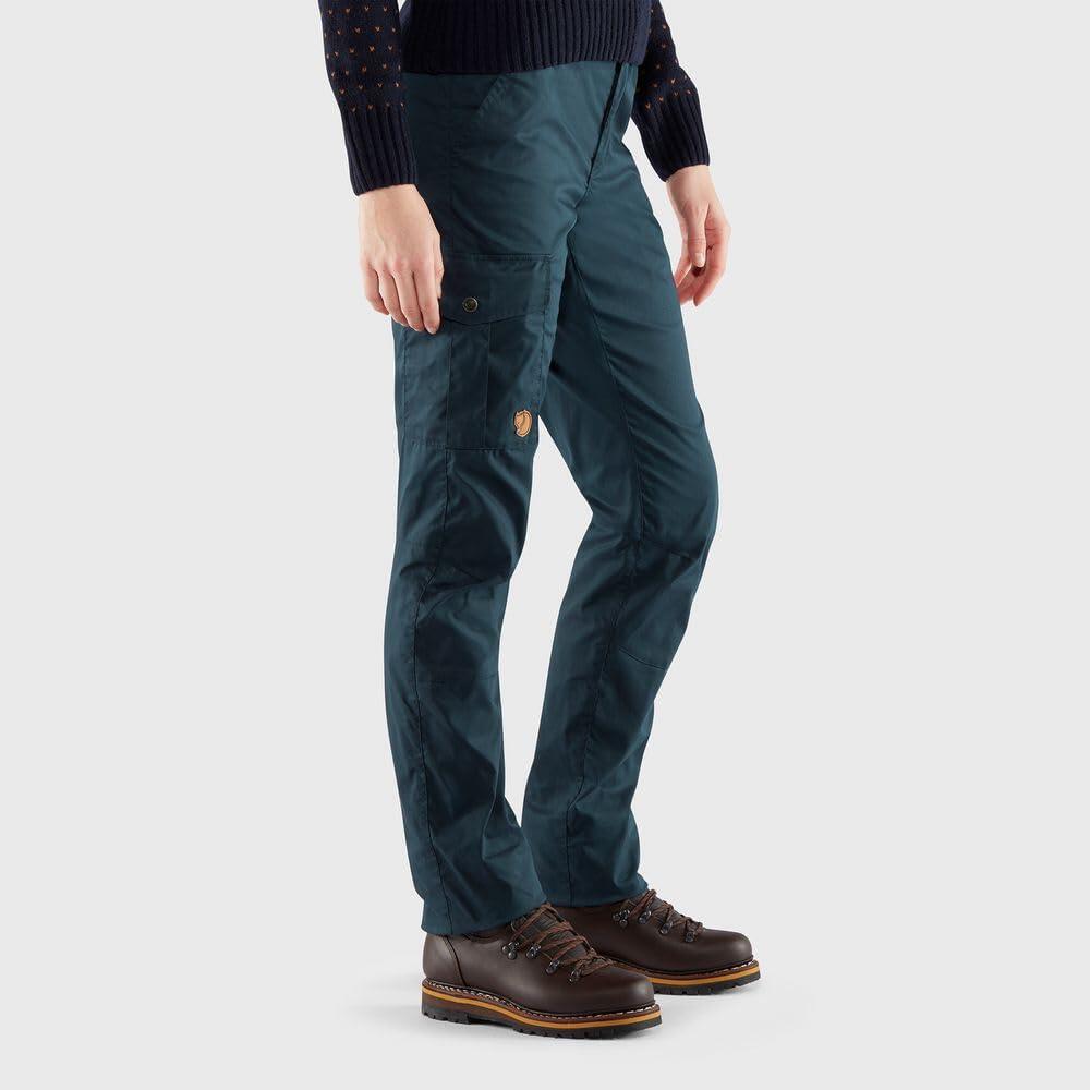 Fjällräven Karla Lite Pantaloni Sportivi Donna - Blu Scuro, Taglia 48 4/6