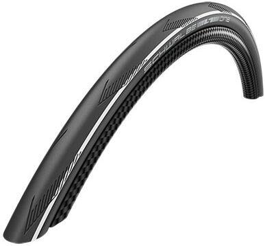 Klappband Schwalbe One V-Guard 28 x 100 25-622-Black mit einem weißen Streifen