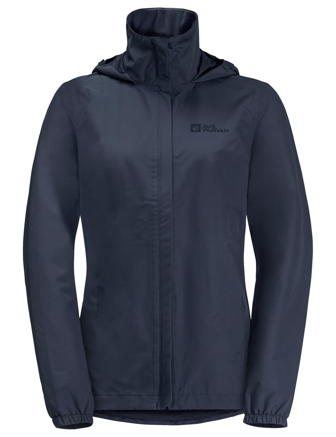Jack Wolfskin Stormy Point 2L-Jacke voor Dames, Nachtblauw, Ademend, XXL 7/7