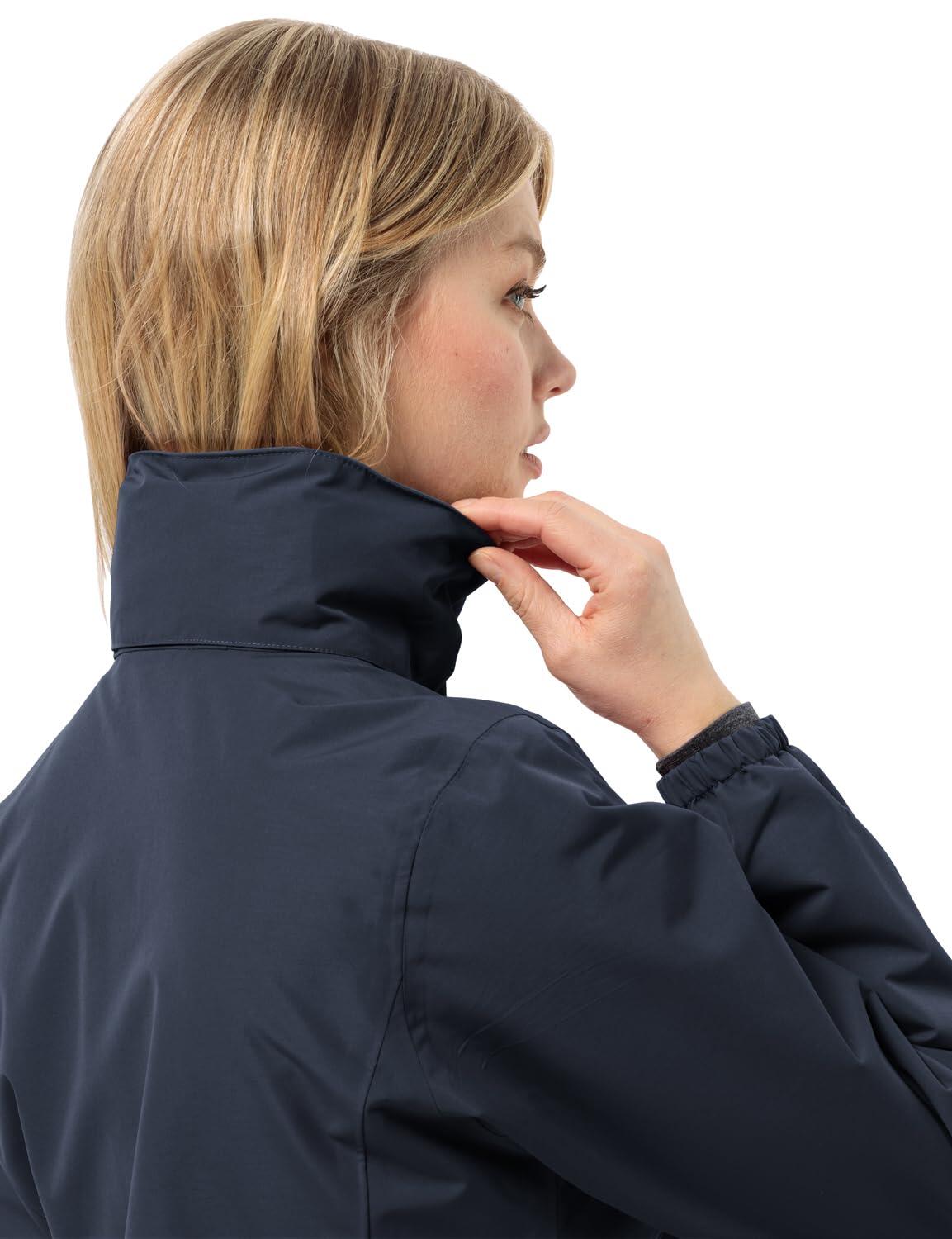 Jack Wolfskin Stormy Point 2L-Jacke voor Dames, Nachtblauw, Ademend, XXL 6/7