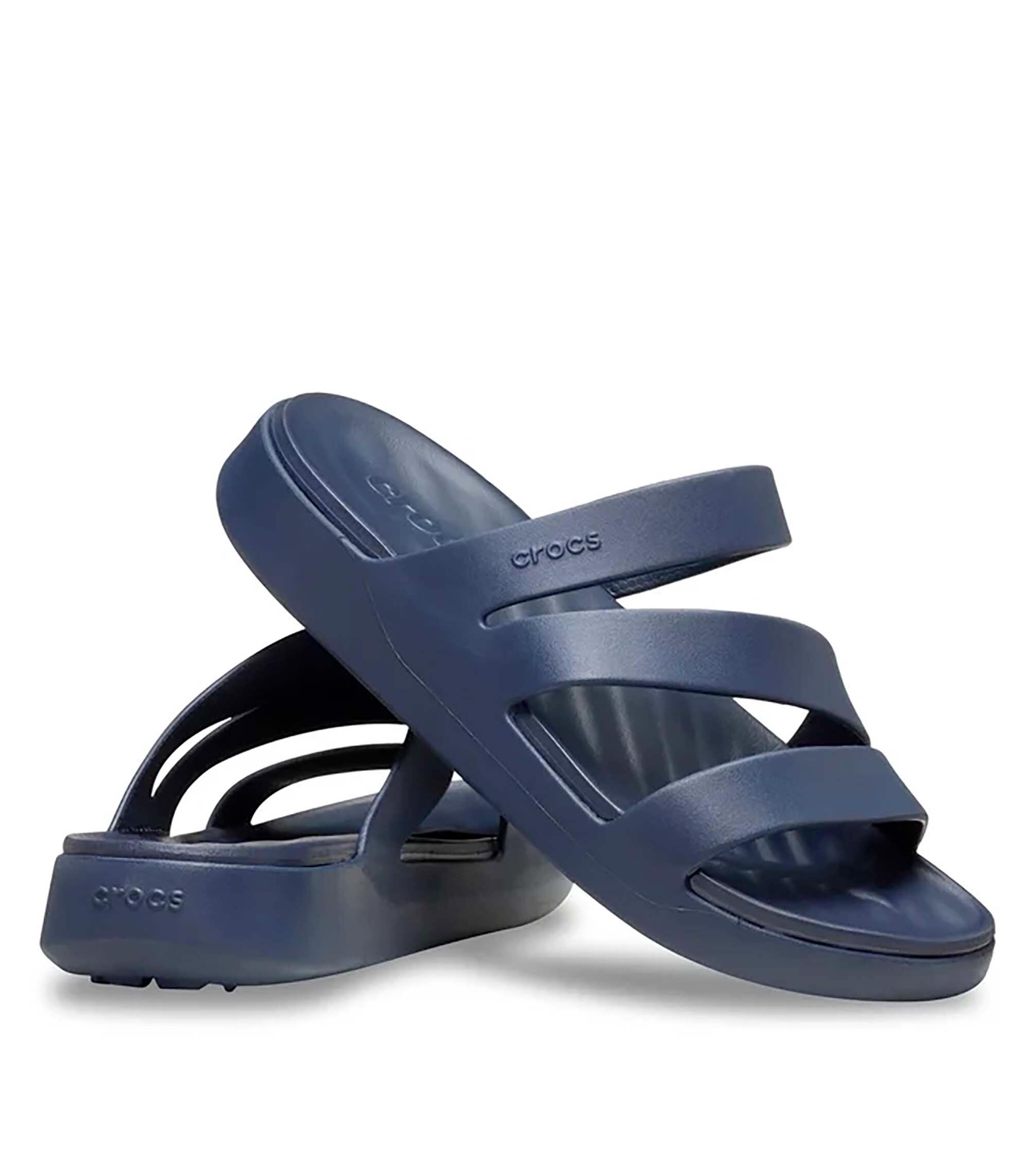 Klapki Crocs Getaway Strappy Z Klapkami Damskie 3/5