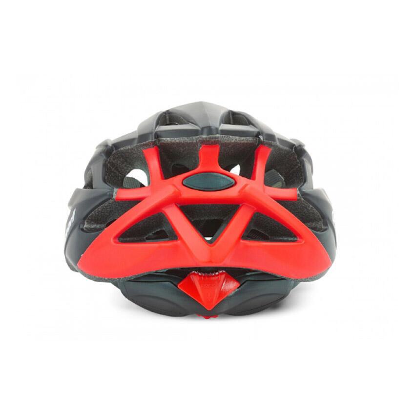 TWIG Casco da Ciclismo per Strada e MTB Versatile Nero / Rosso Opaco 5/6