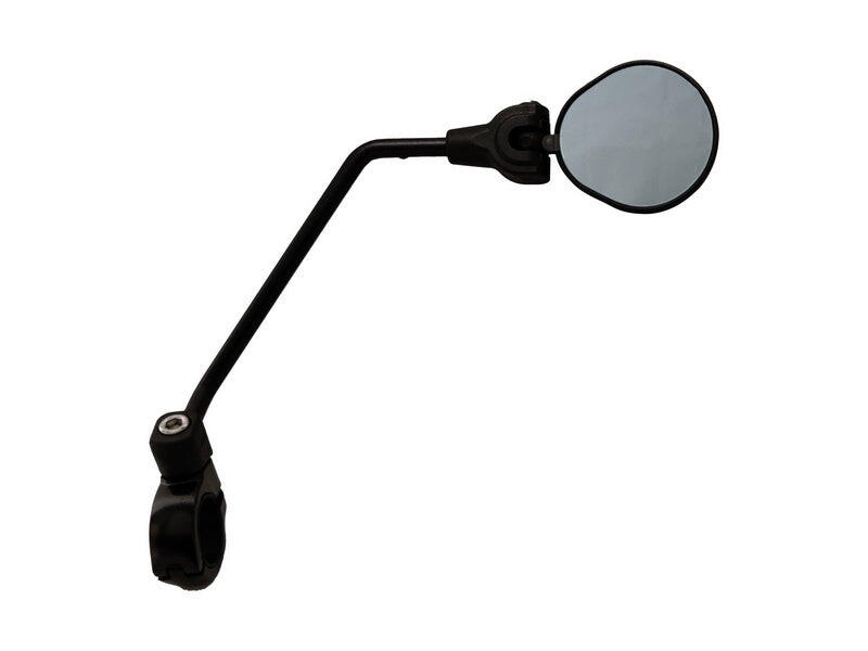 Elegante aluminium E-Bike spiegel met convexe lens 1/1