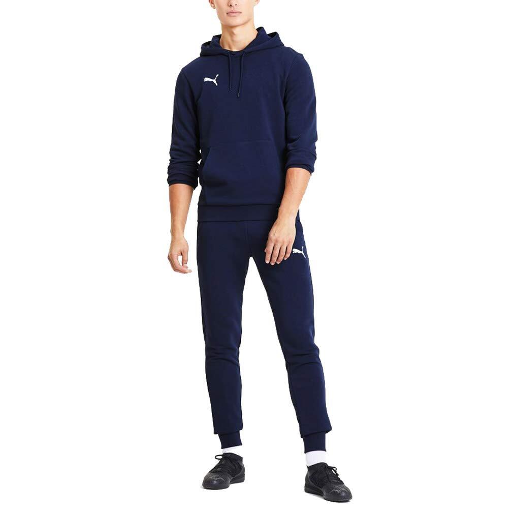 PUMA Herren teamGOAL 23 Casuals Hoody Sweatshirt Pullover 656580 Dunkelblau 4/7