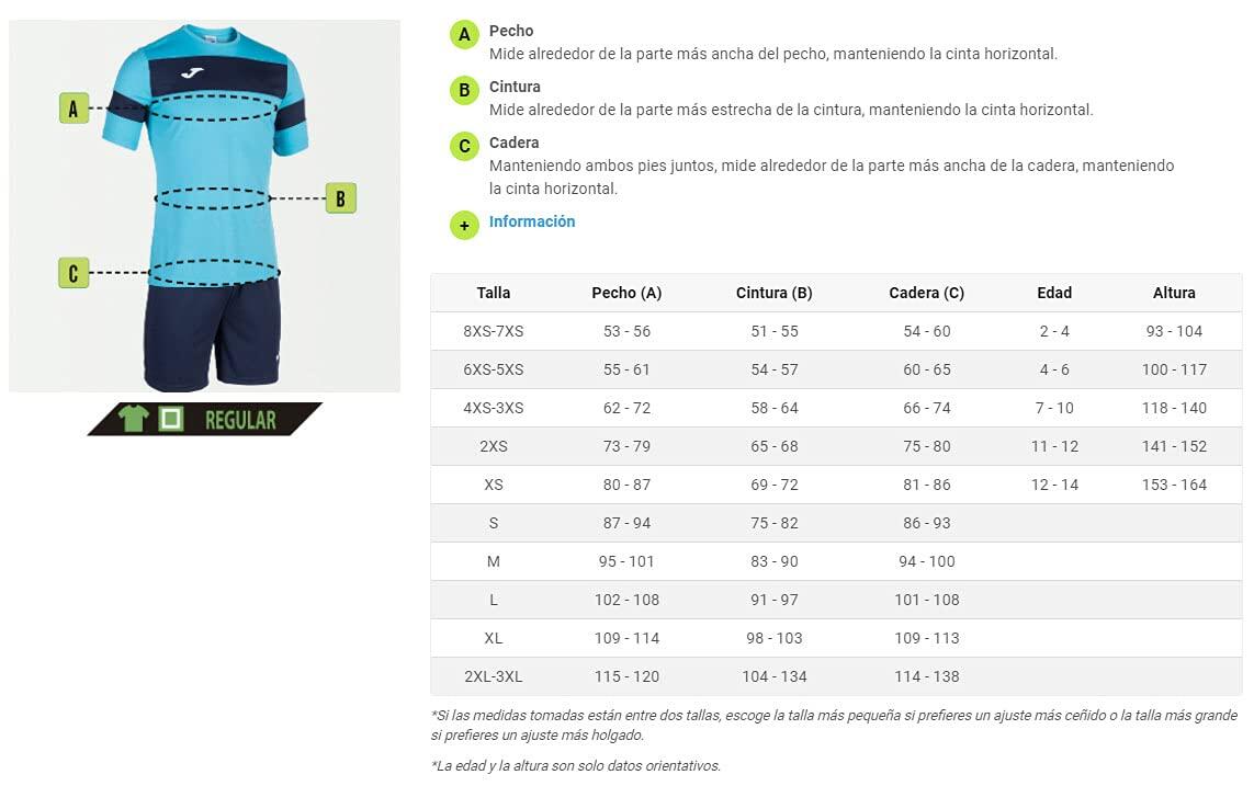 Completo Joma ACADEMY II per Uomo - Rosso e Nero - Taglia M 4/5