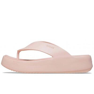 Chanclas Mujer Crocs Getaway Platform Flip Rosa