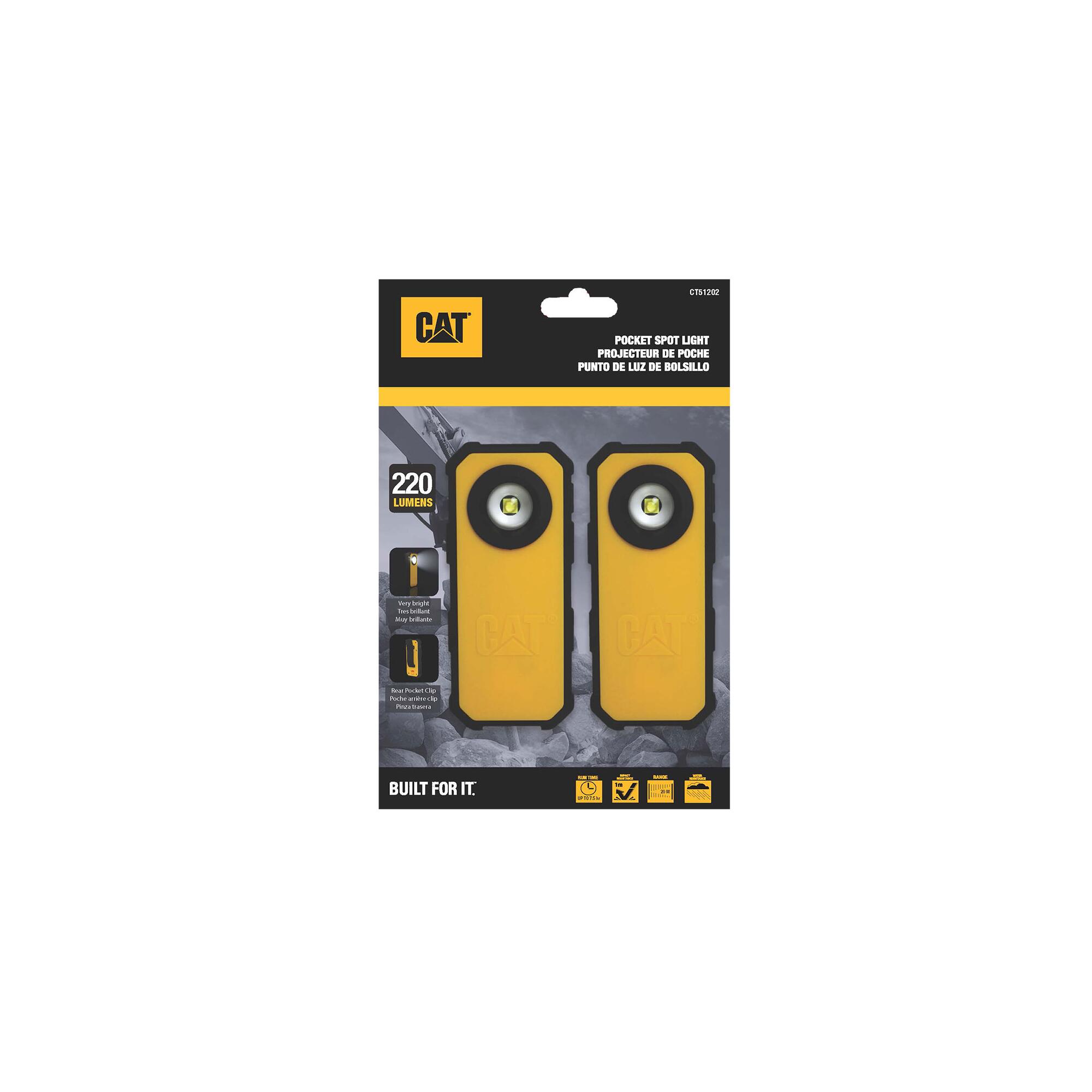 Conjunto de lanternas de bolso cat ct51202