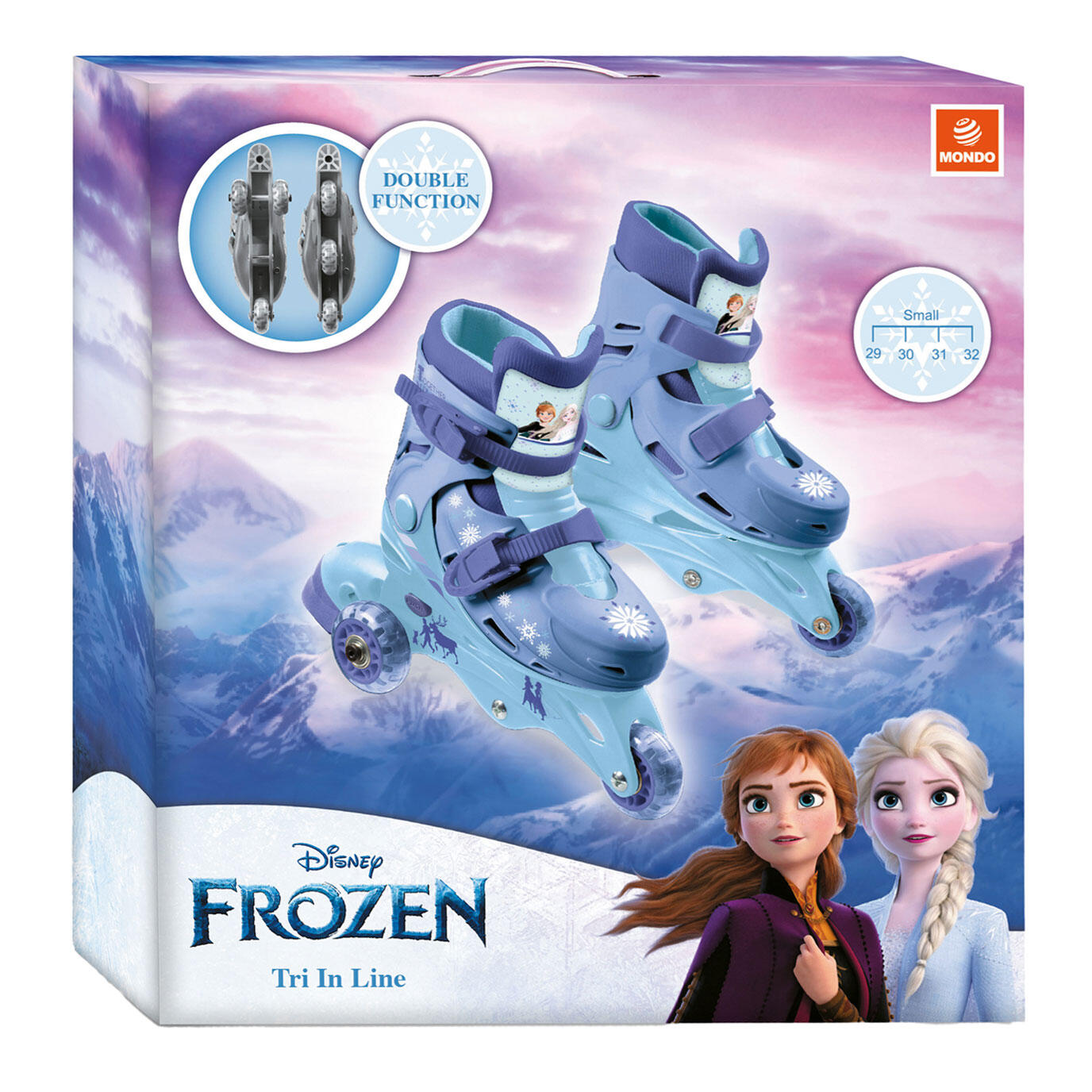 Mondo Disney Frozen Tri InlinesKates-Skeelers MT 29-32 3/4