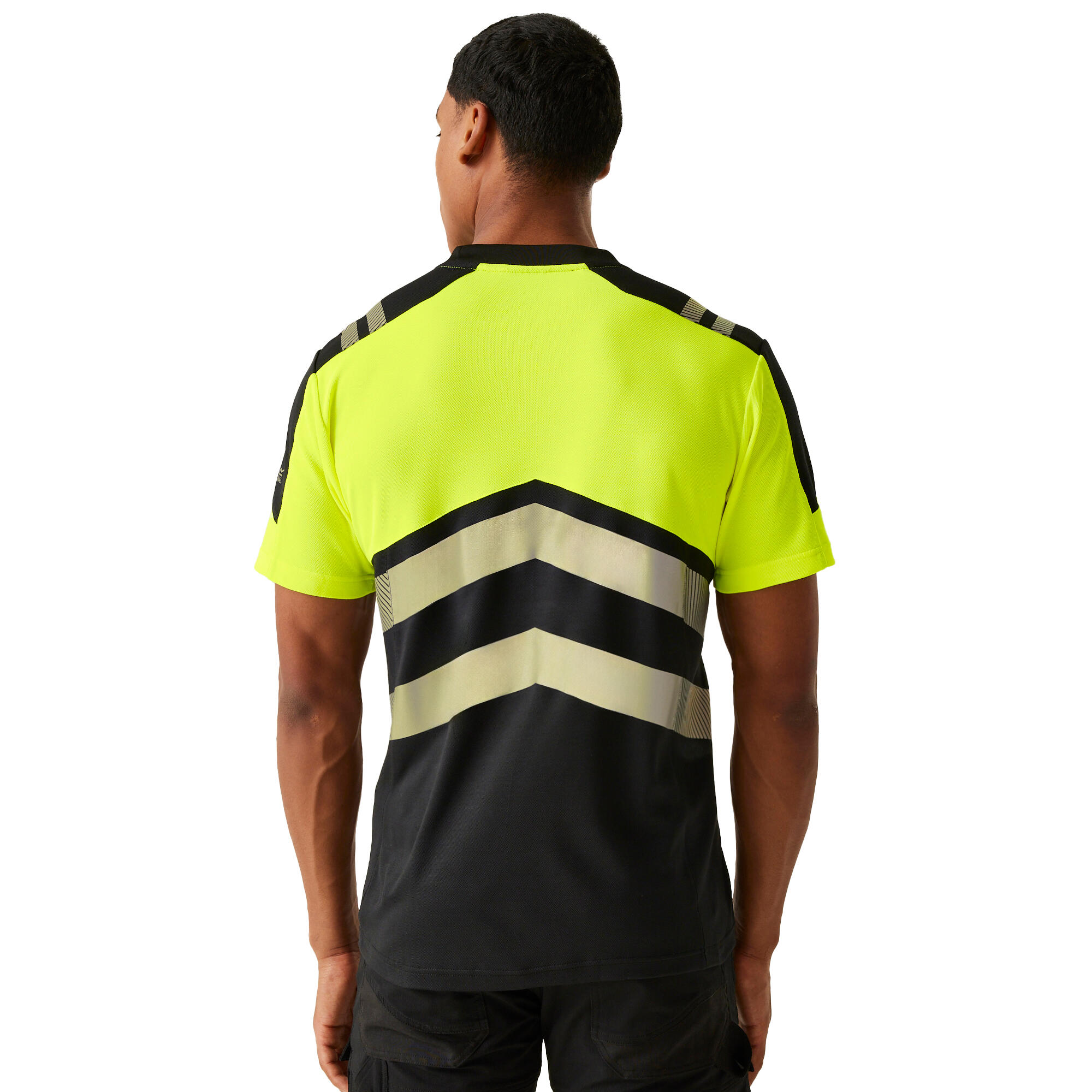 Tshirt Homme (Noir / Jaune) 3/5