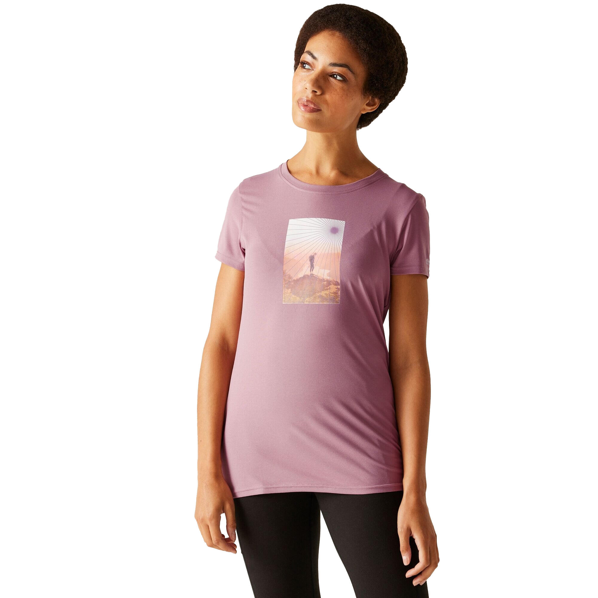 Dames Fingal Sunburst Stretch Tshirt (Lila's) 4/5