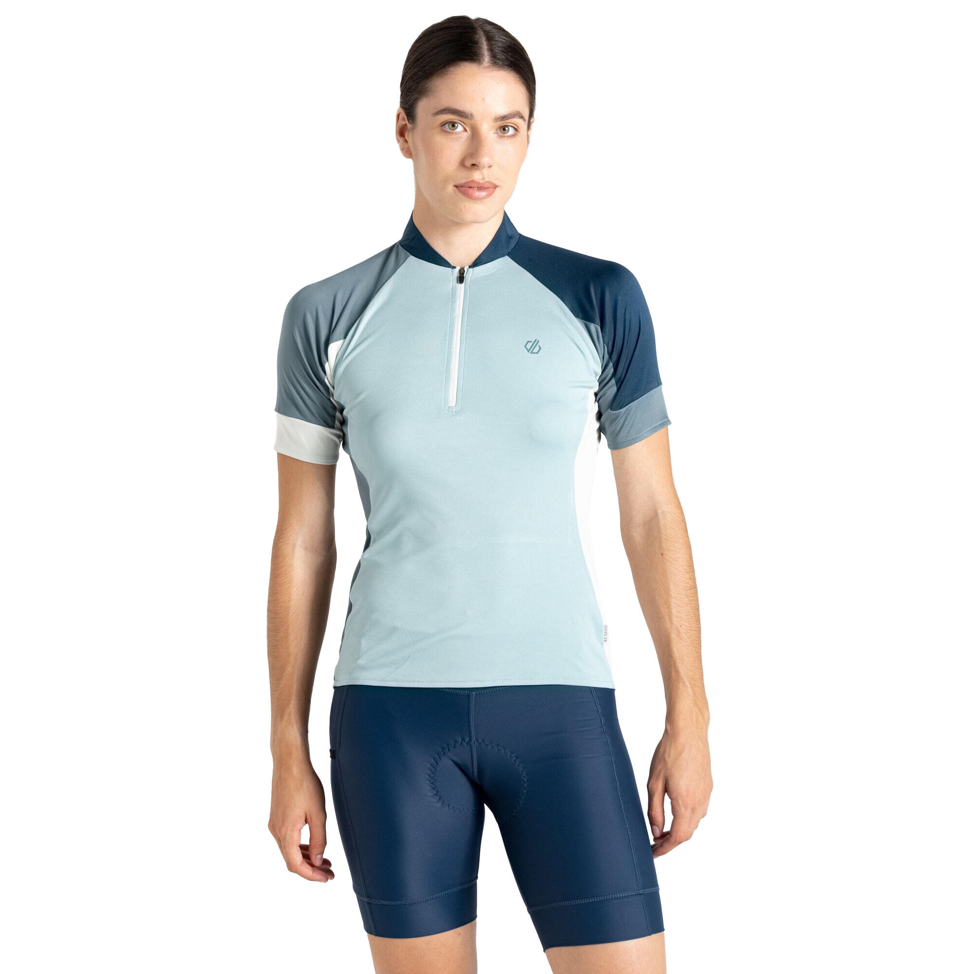Maillot FLUTTER Femme (Bleu Gris / Aquifère / Gris Foncé) 4/5