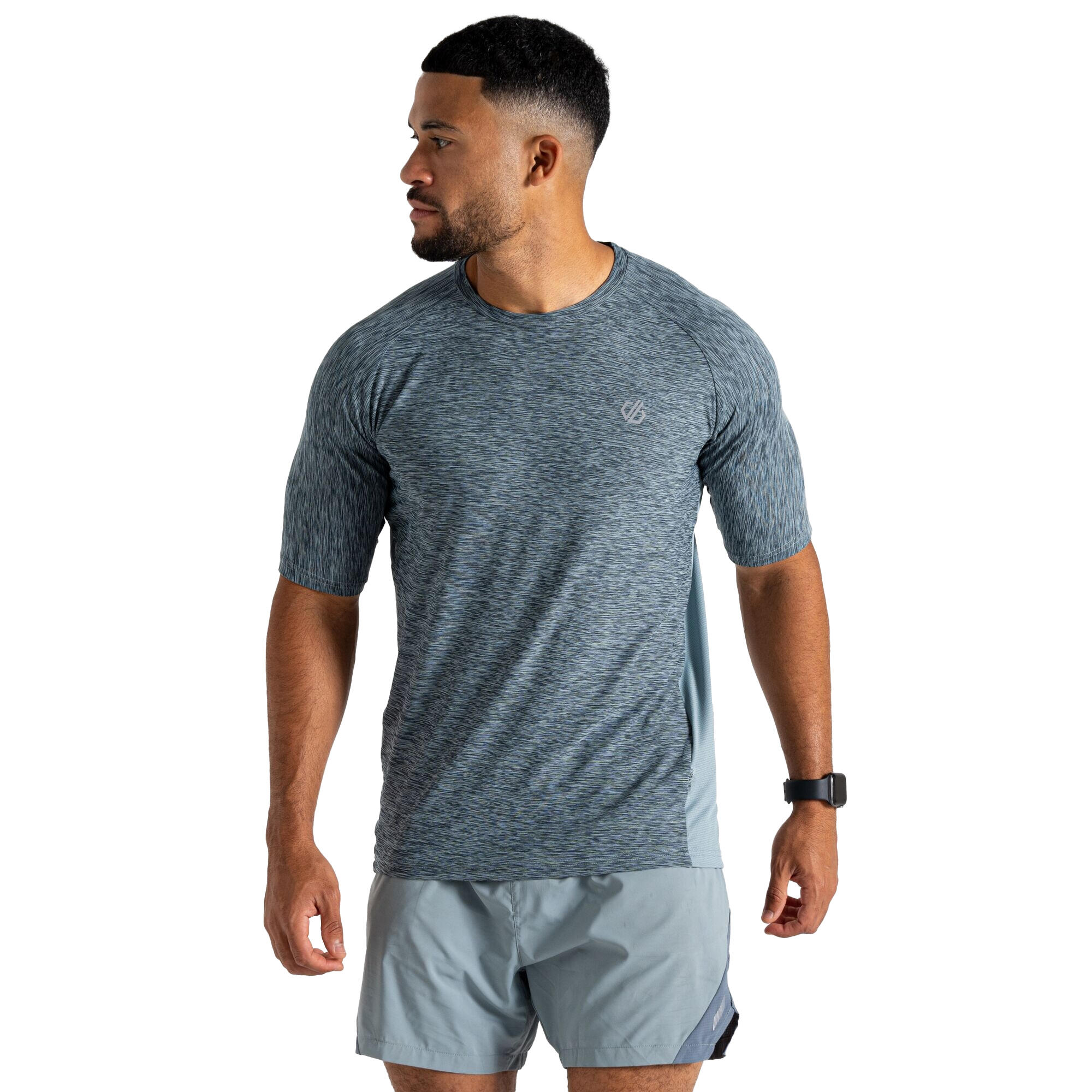 Tshirt POWER UP Homme (Gris Chiné) 4/5