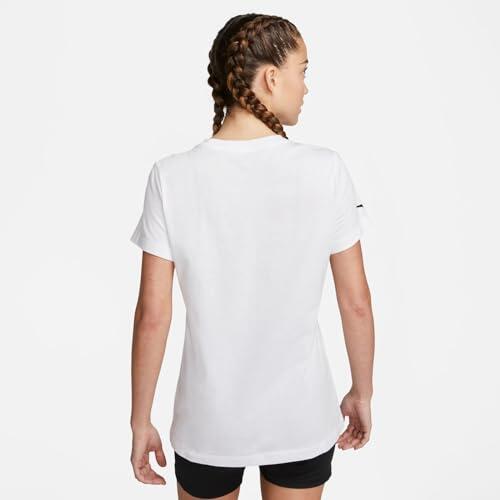 T-shirt donna nike bianco 6/6