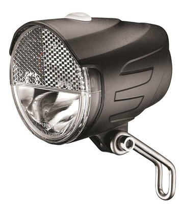 Hochwertiger Lupa LED Fahrradscheinwerfer 20 Lux schwarz