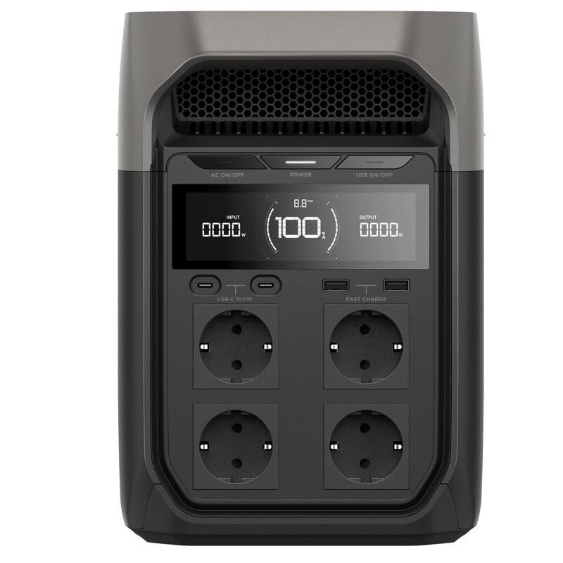 Batterie nomade Station de charge Delta 3 - Ecoflow 2/6