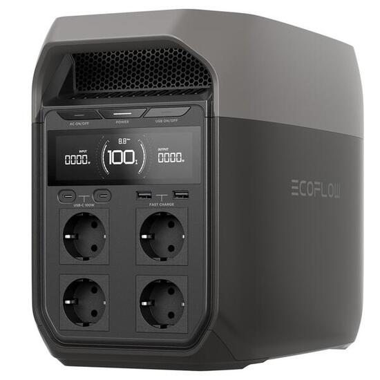 Batterie nomade Station de charge Delta 3 - Ecoflow