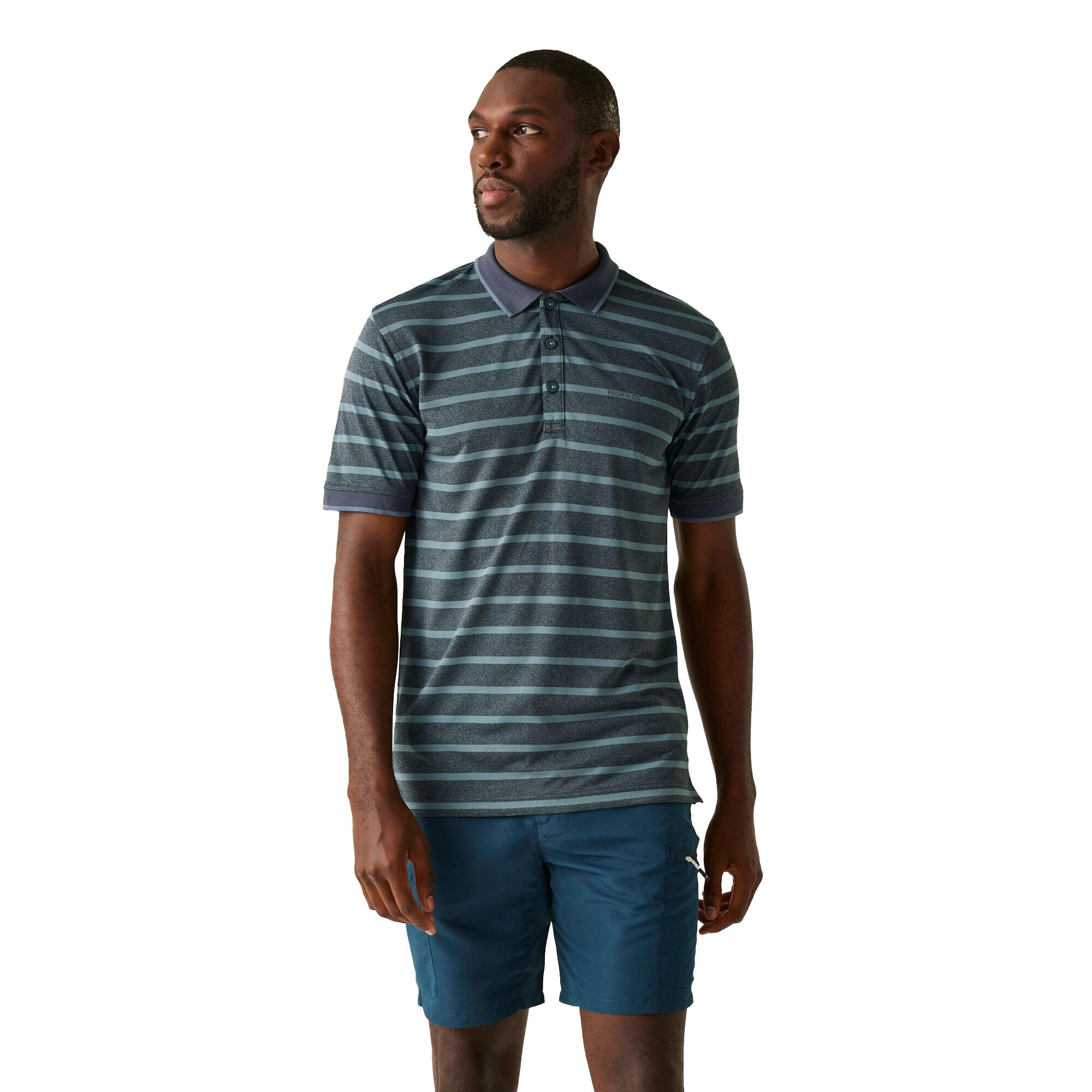 Polo KILDRA Homme (Gris Orageux) 4/5
