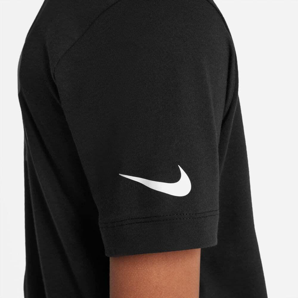 T-shirt junior nike nero 5/6