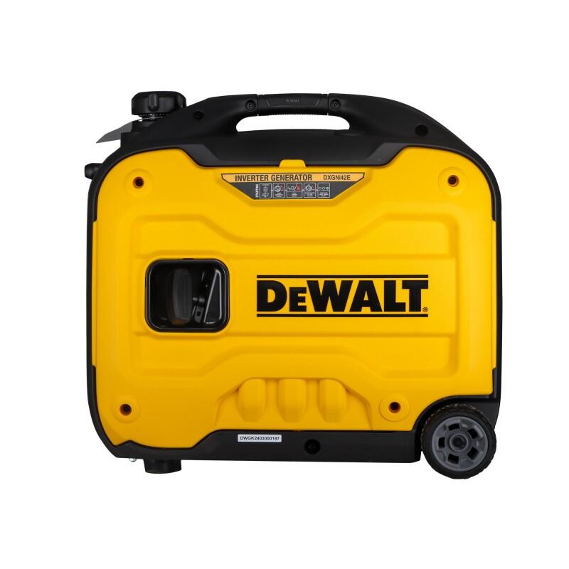 Gerador Inverter a Gasolina DEWALT DXGNI42E de 4,2 kW 4/7