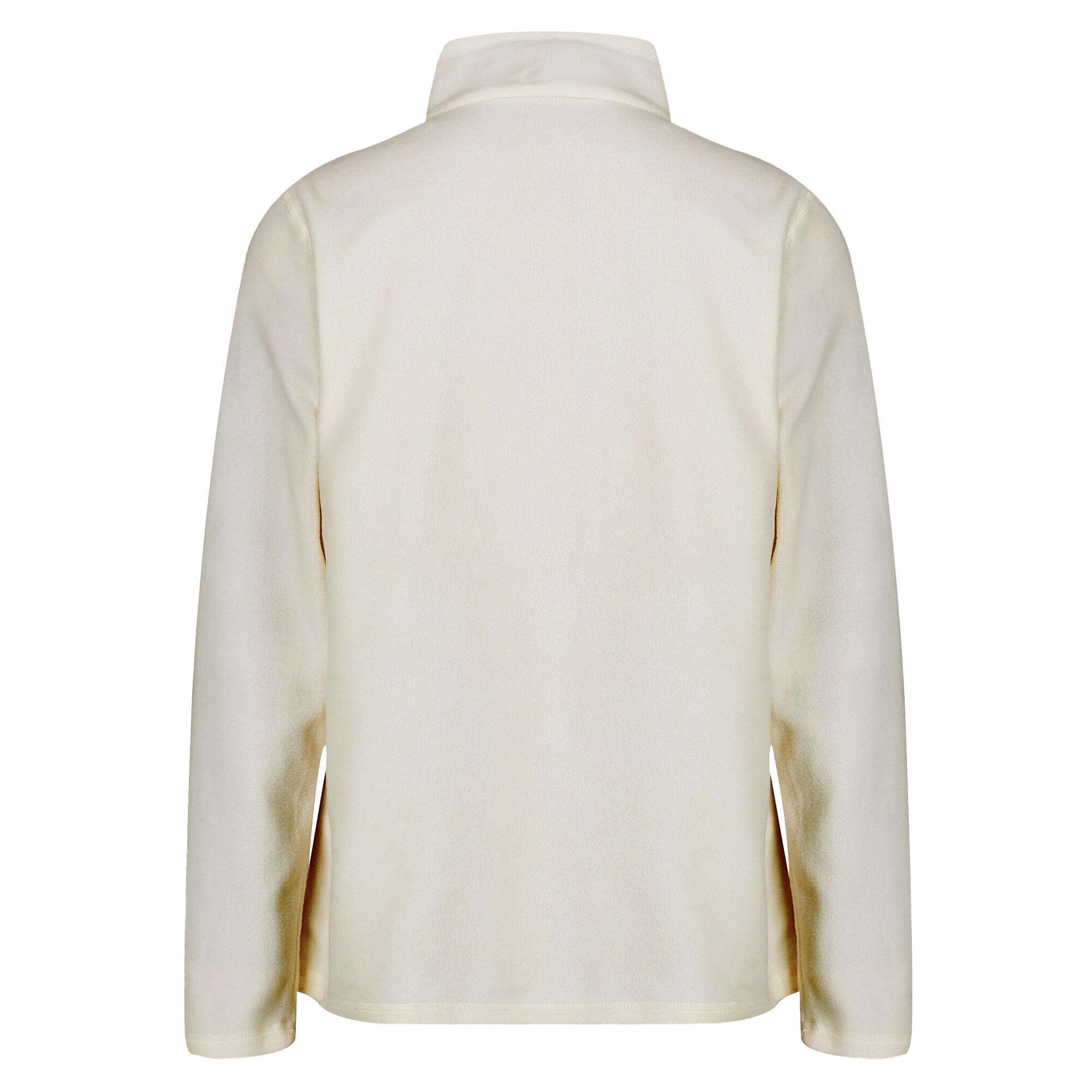 Polaire femme Regatta blanc cassé/beige col zippé coupe regular 2/5