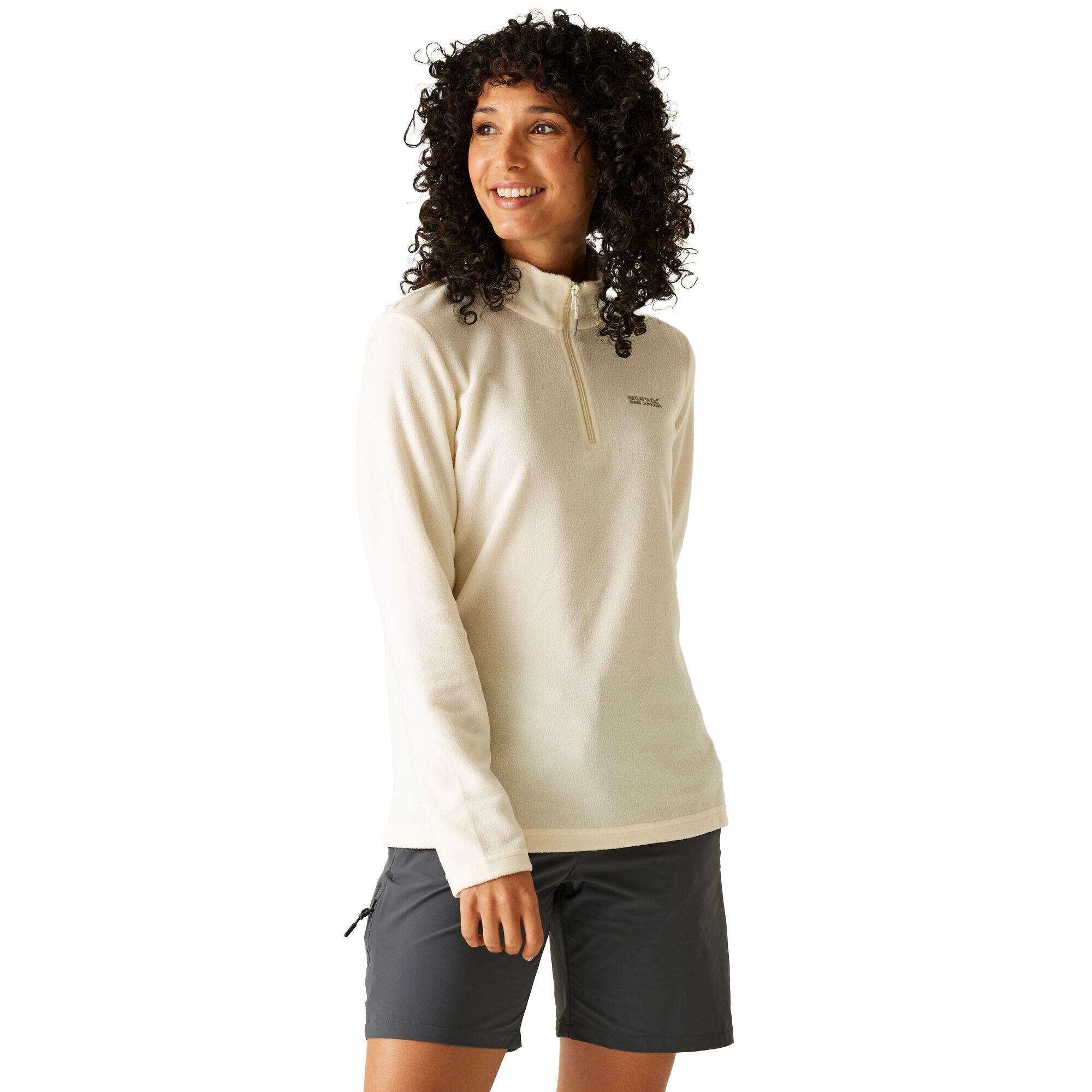 Haut Polaire SWEETHEART Femme (Blanc Cassé / Beige) 4/5