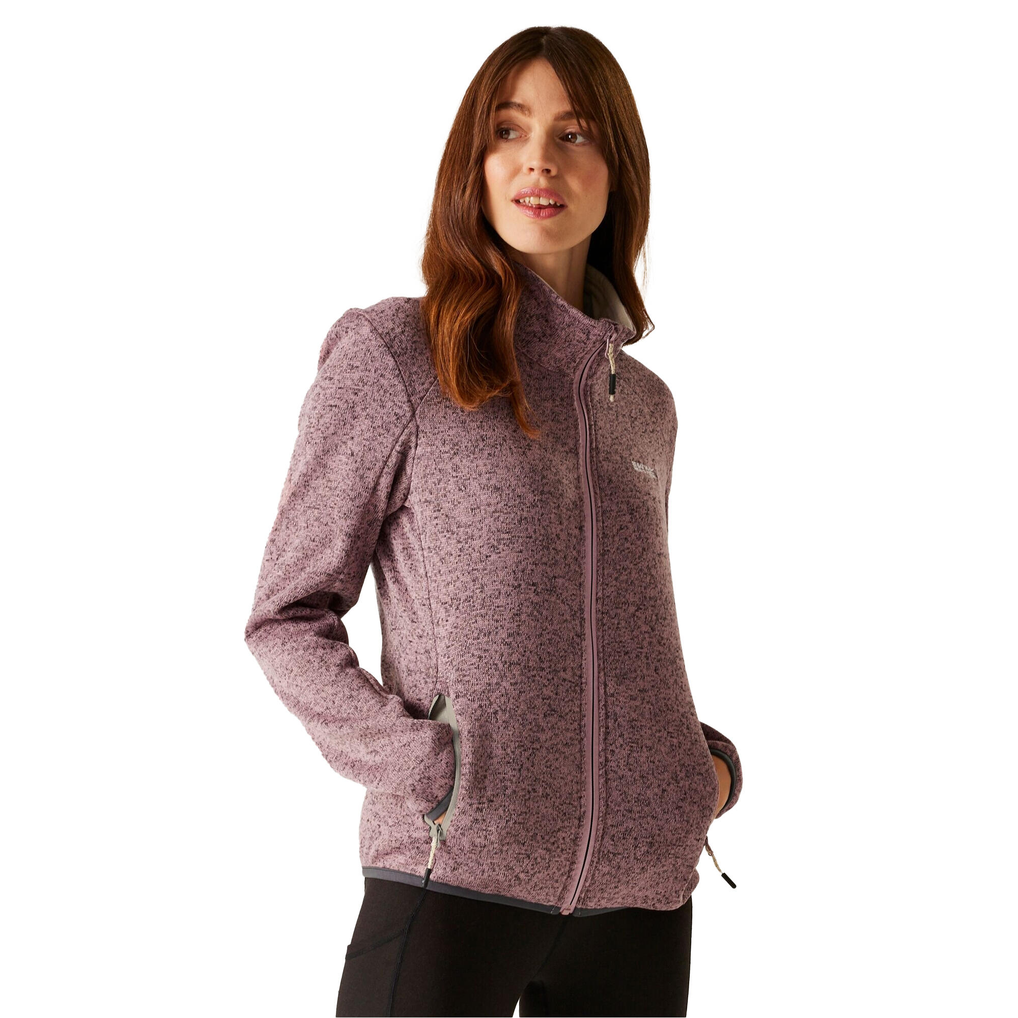 Veste Polaire NEWHILL Femme (Lilas / Vanille Clair) 4/5