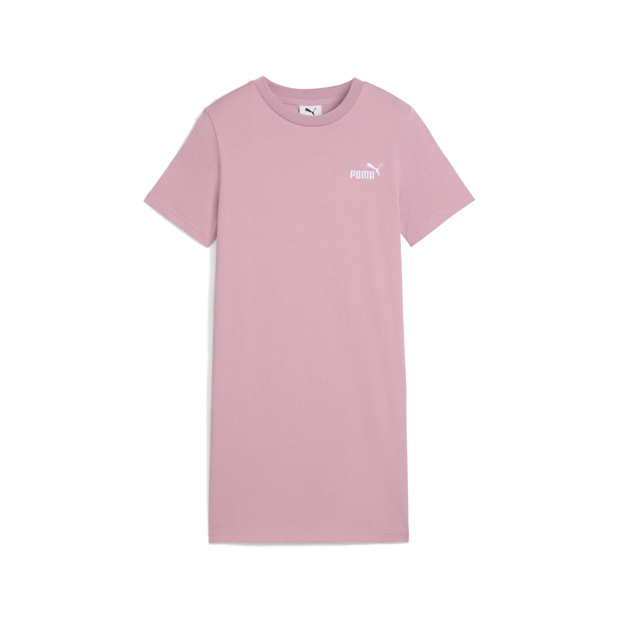 Puma - Robe Manches Courtes À Petit Logo N° 1 Essentials Enfant Et Adolescent Puma - Robe - Rose - 13-14 Ans - Decathlon