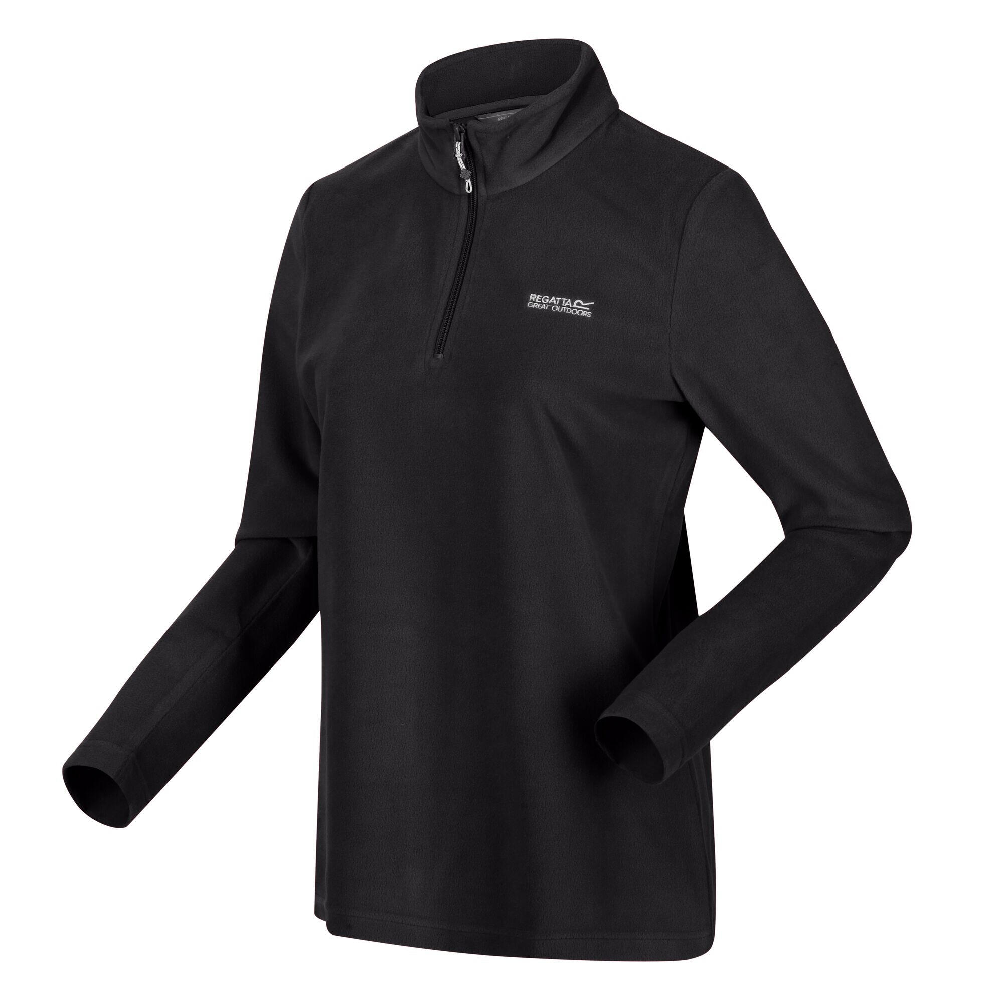 Polaire SWEETHEART Femme Regatta noire col zippé coupe regular 3/5