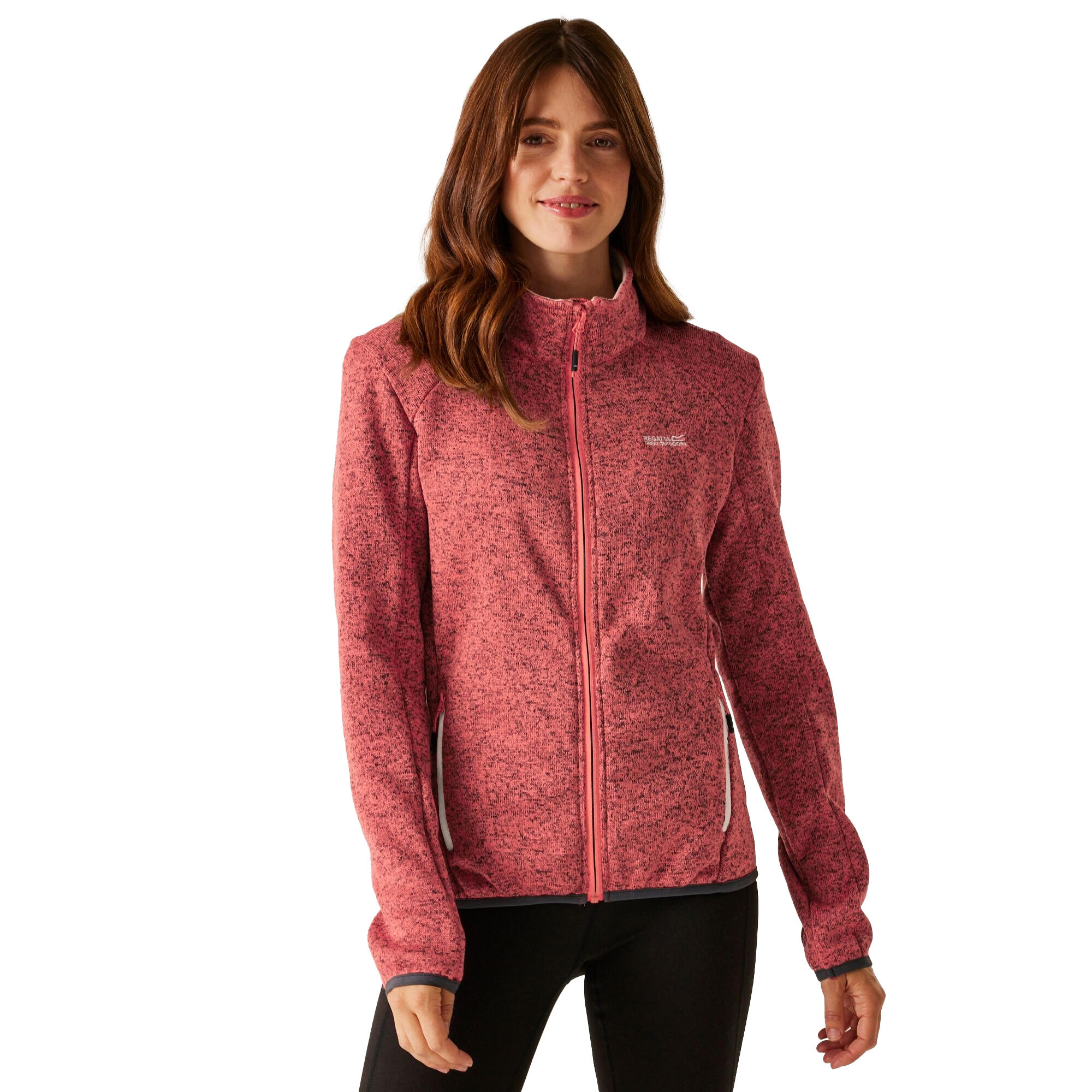 Veste Polaire NEWHILL Femme (Pêche Foncée / Vanille Clair) 4/5