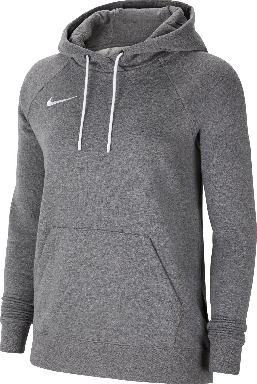 Felpa con cappuccio donna ( fleece) nike grigio 5/6