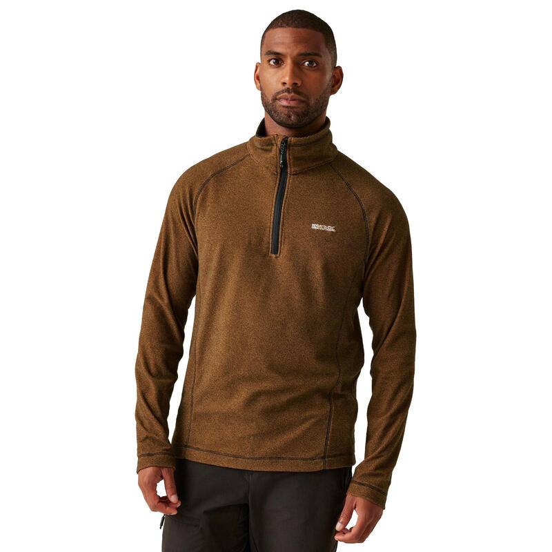 Polaire MONTES Homme (Orange Sombre / Noir)