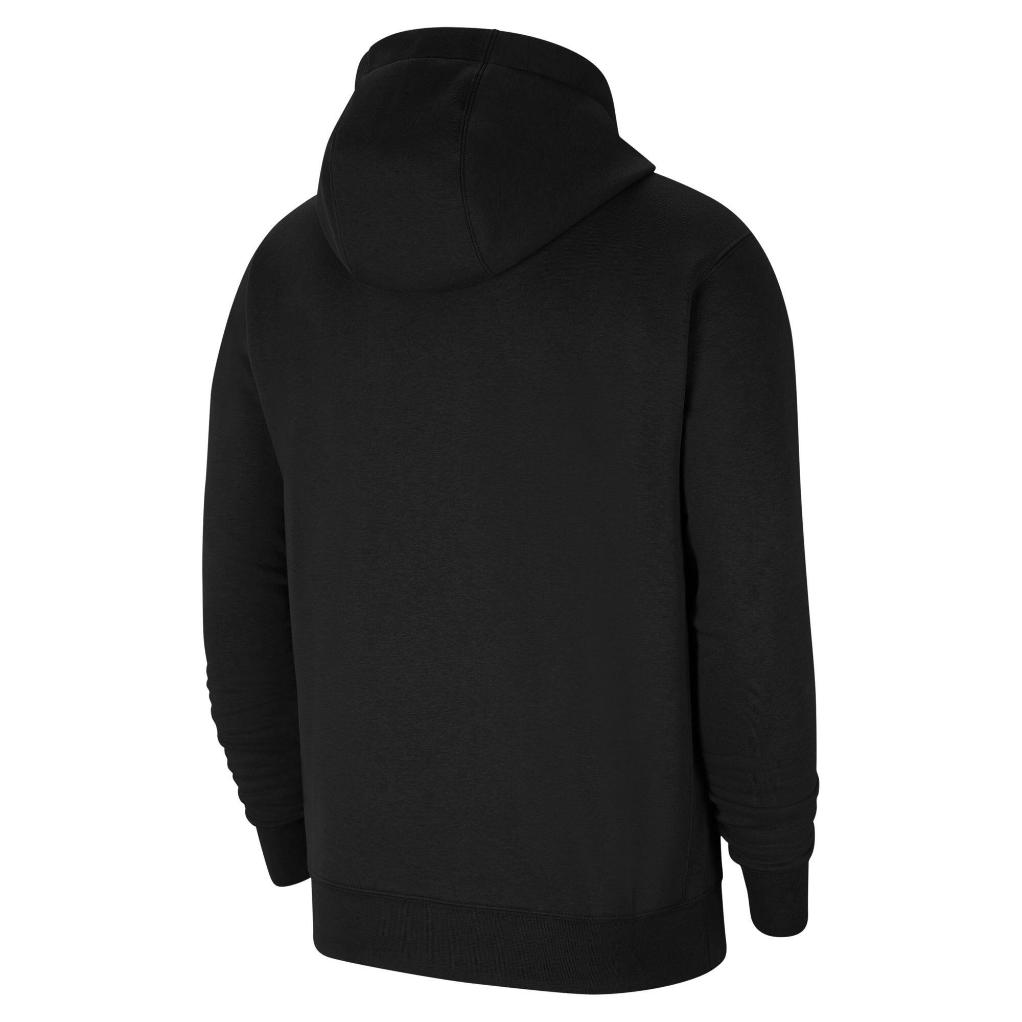 Felpa con cappuccio junior ( fleece) nike nero 4/4