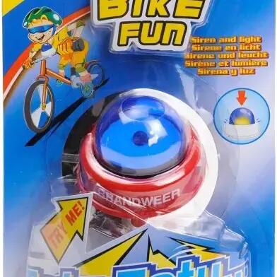 Johntoy Bicycle Fire Brigade Siren with Flashing Light