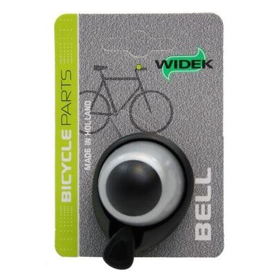 Fietsbel decibell 2 - zilver (op kaart)