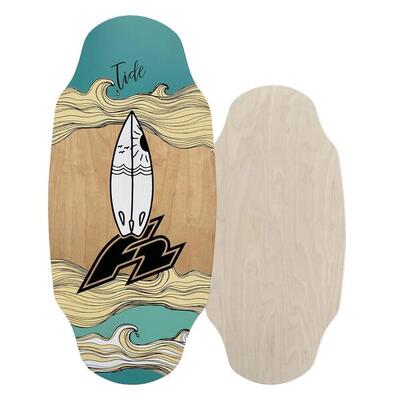F2 Skim Board Wood Tide Surfbrett 39" Holz 2025/26