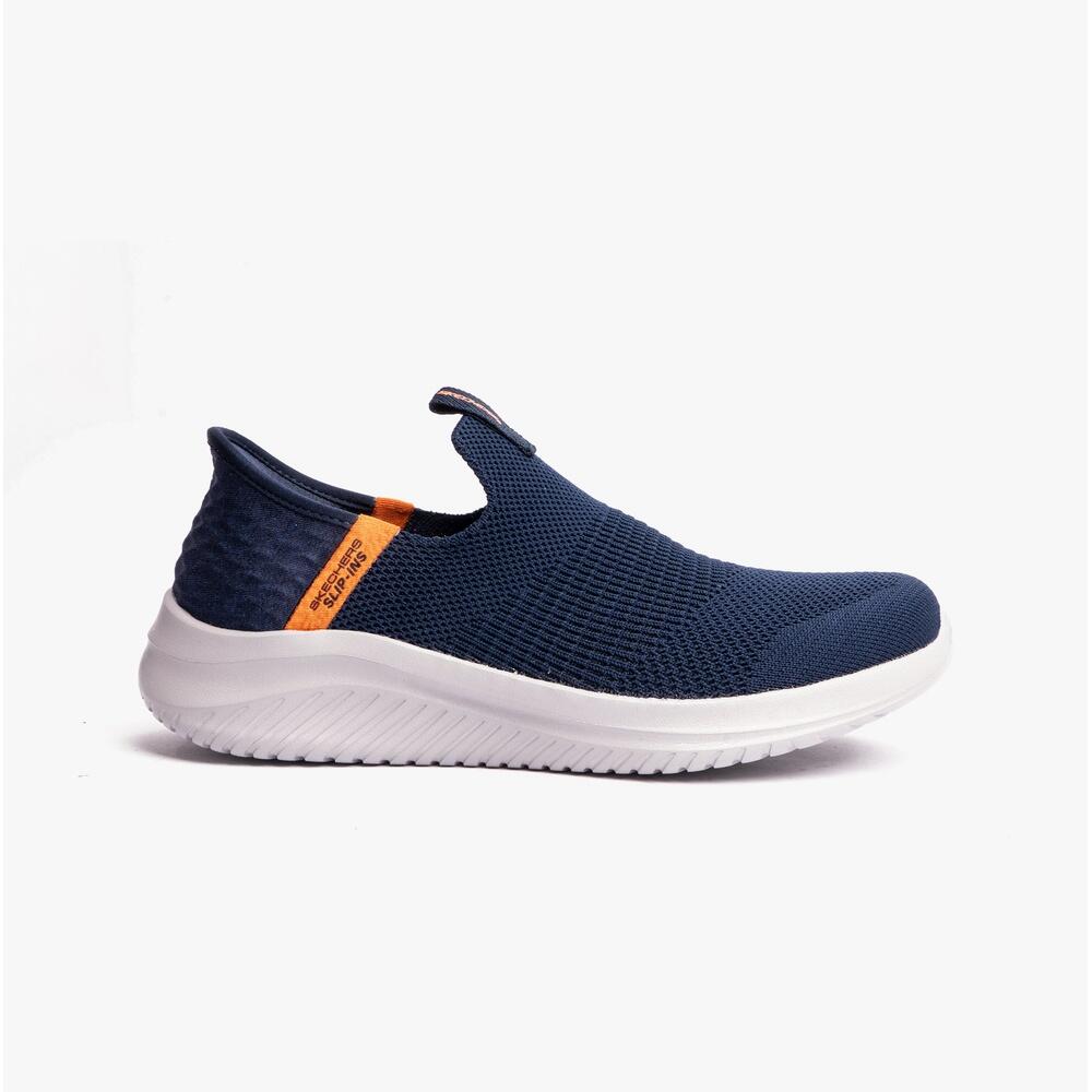 SKECHERS 403844l/nvy Ultra Flex 3.0 - Smooth Step Boys Slip On Casual Shoes