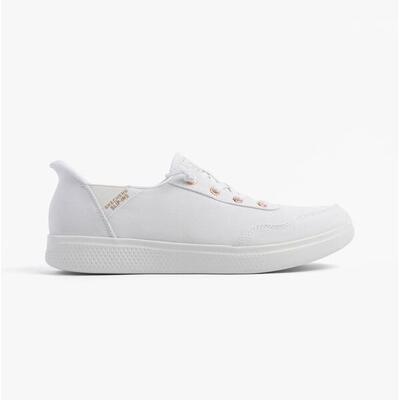 Zapatillas Skechers Mujer Bobs Skip Cute - B Cute Sweet Blancas