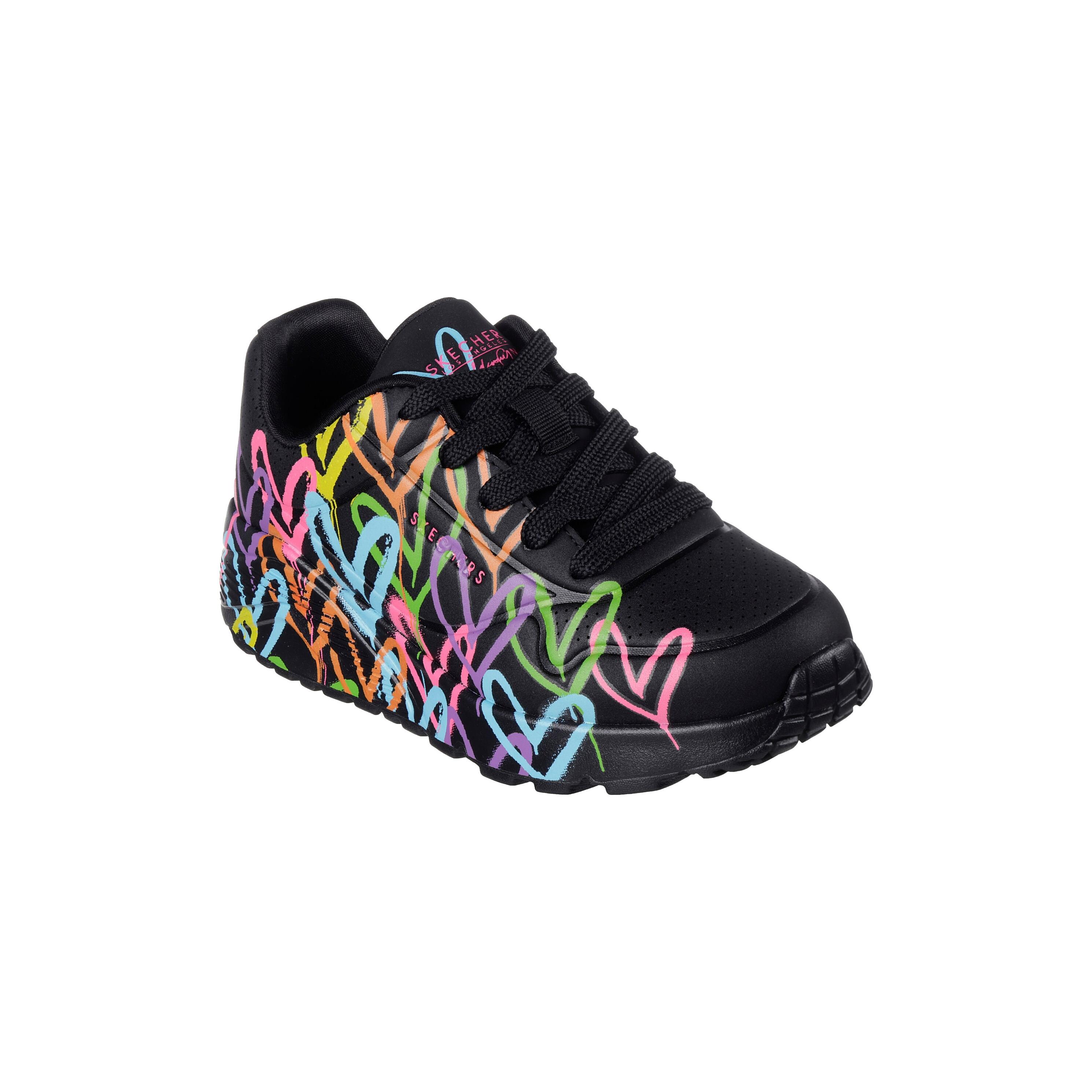 Basket Enfant à Lacets Skechers Uno Lite-Spread The Love 3/5