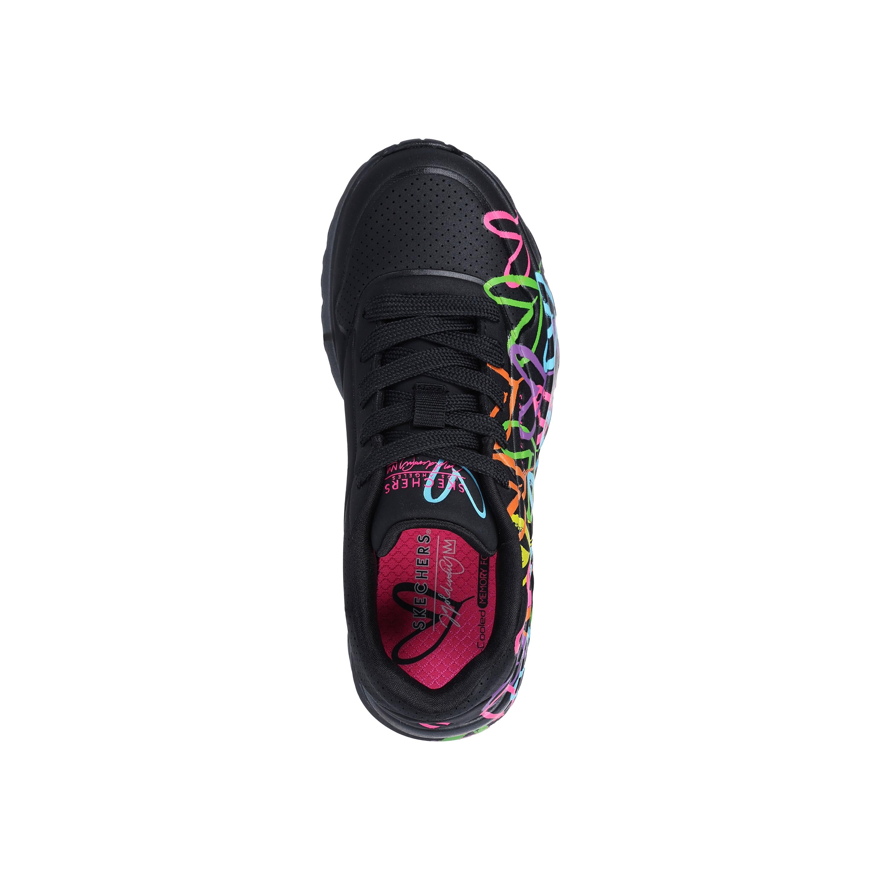 Basket Enfant à Lacets Skechers Uno Lite-Spread The Love 5/5