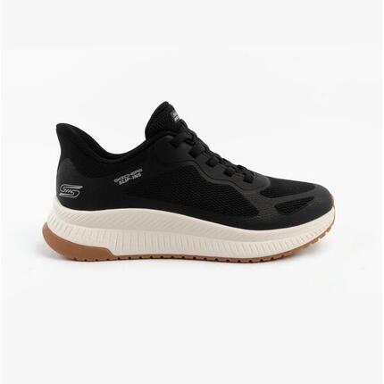 Zapatillas Skechers Hombre Bobs Sport Squad Chaos 4 Negras