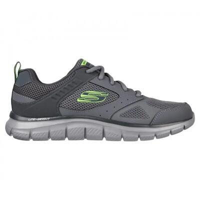 Skechers Track-Syntac 232398 CHAR scarpa fitness uomo Grigio 42