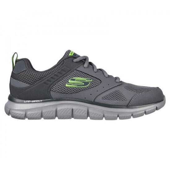 Buty męskie SKECHERS TRACK czarne 232398-BBK sportowe siatka wygodne 42,5