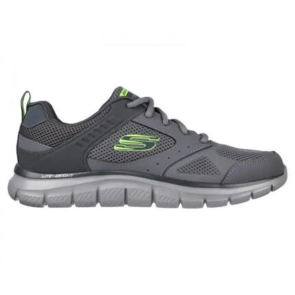 Buty męskie SKECHERS TRACK czarne 232398-BBK sportowe siatka wygodne 42,5